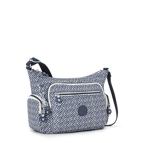 Kipling Gabbie Small Printed Crossbody Väska Grå | SE 2069OK